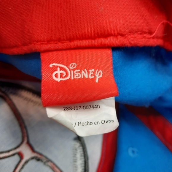 Mickey Mouse Toddler Hat Adjustable Strap Mickey Ears Walt Disney World One Size - Picture 5 of 6